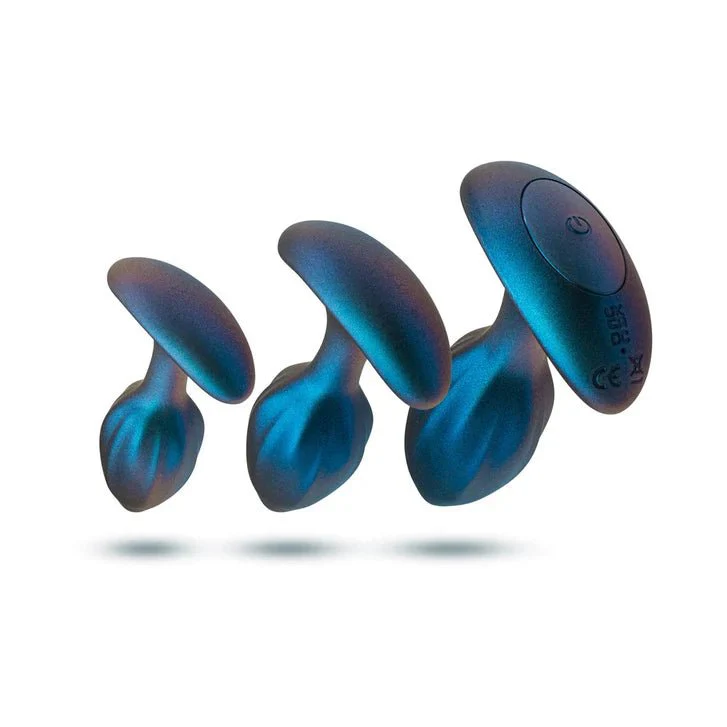 Anal Adventures Cosmos Silicone Anal Training 3-Piece Plug Set - Image 4