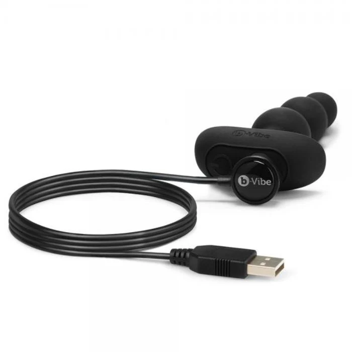 b-Vibe Triplet Vibrating Anal Beads Plug - Image 6