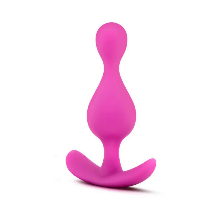 Blush Luxe Explore 4.5" Silicone Anal Plug - Image 3