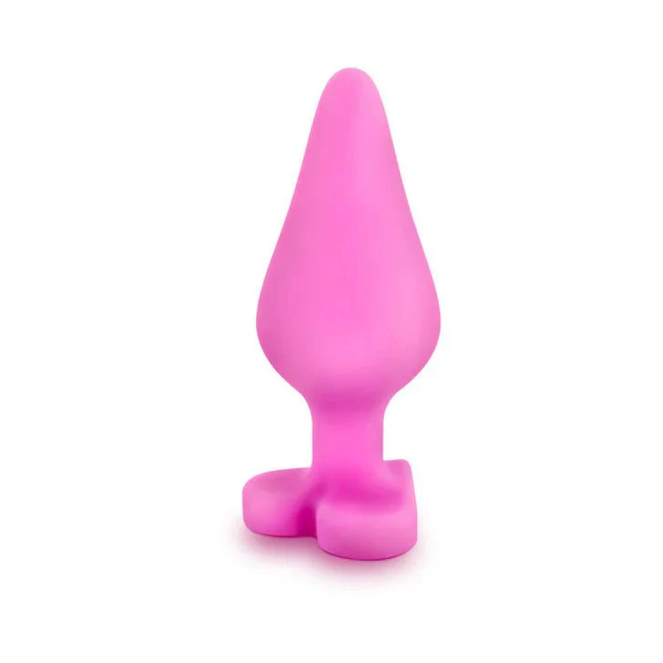 Naughty Candy Hearts 'Be Mine' Pink Heart-Shaped Anal Plug - Image 2