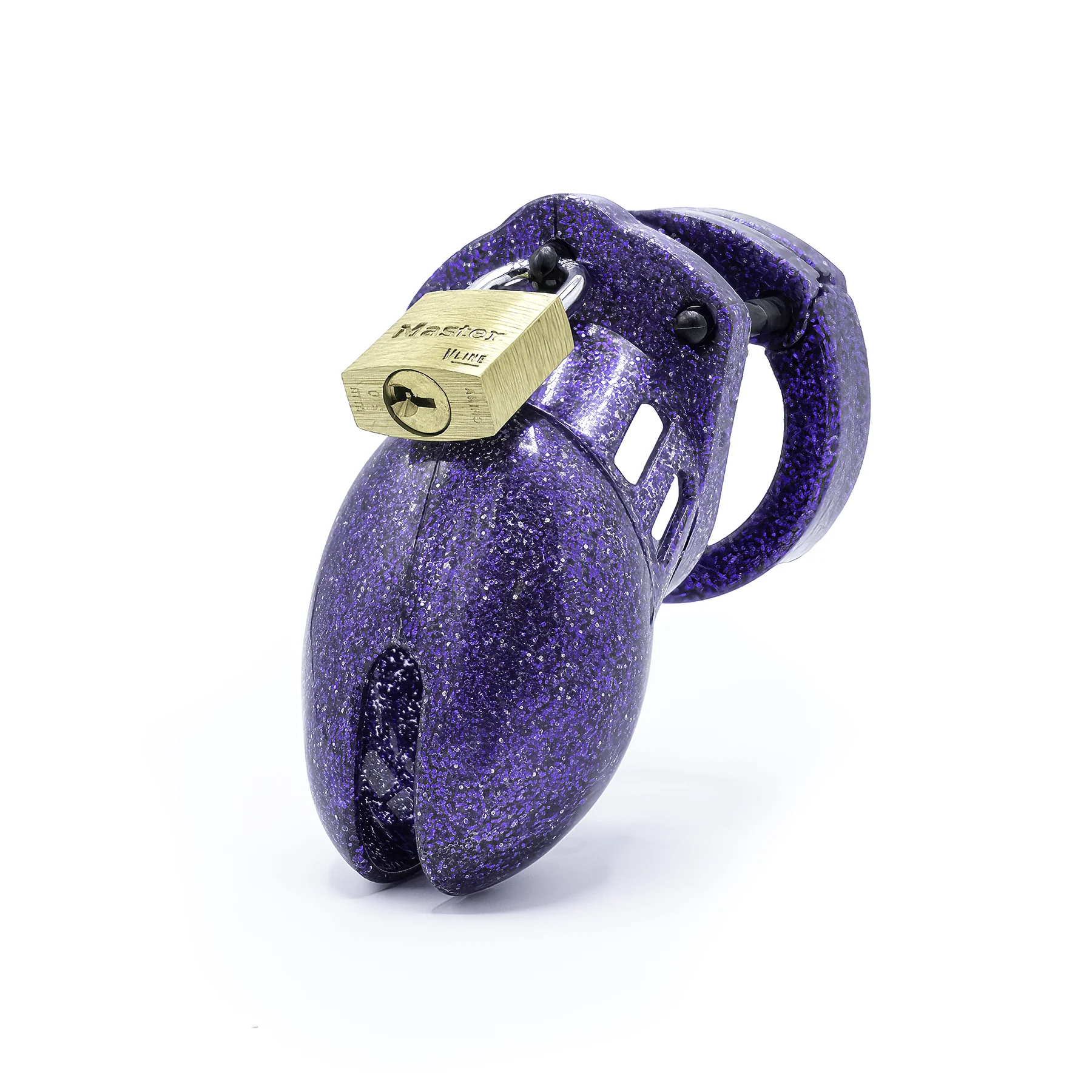 CB-6000S Glitter Chastity Cage Kit - Image 9
