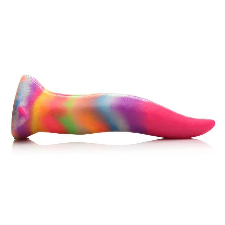 Creature Cocks 8.5" Unicorn Tongue Glow-in-the-Dark Fantasy Dildo - Image 3