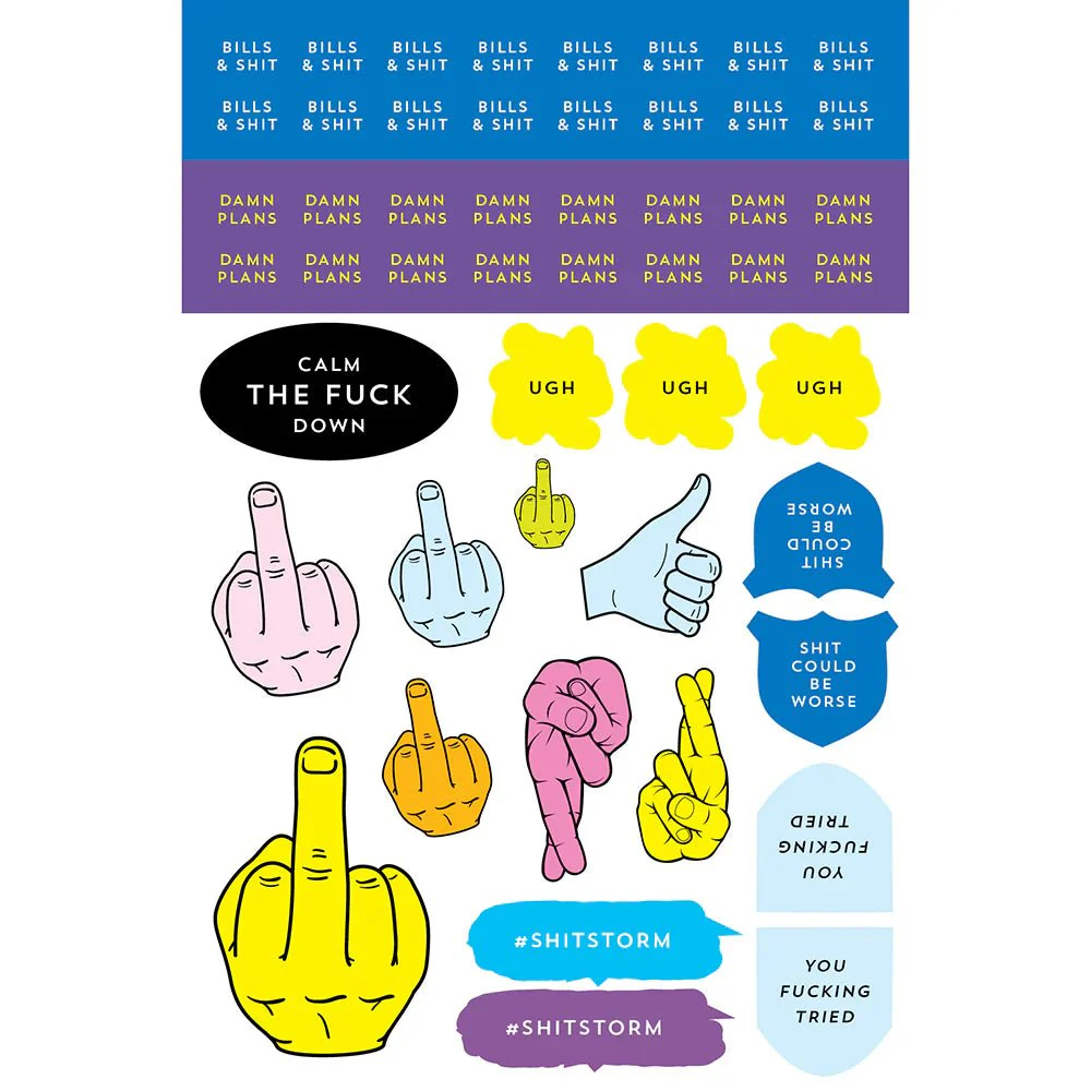 F*cking Planner Achievement Stickers - Image 2