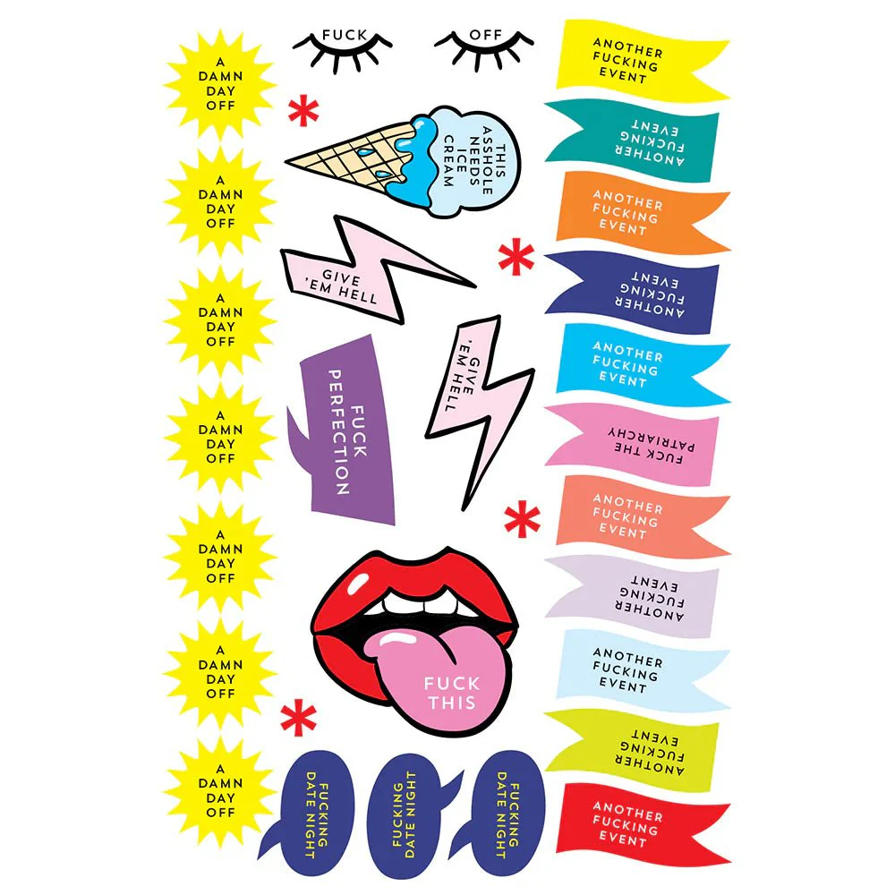 F*cking Planner Achievement Stickers - Image 3