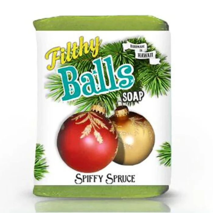 Filthy Balls Soap - Spiffy Spruce