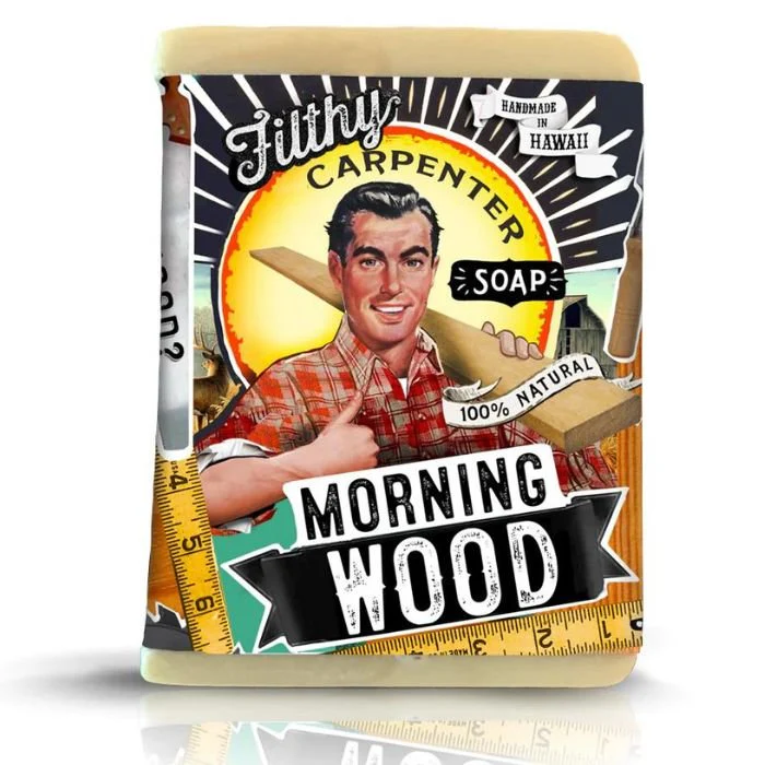 Filthy Morning Wood Soap - Pine and Sandalwood
