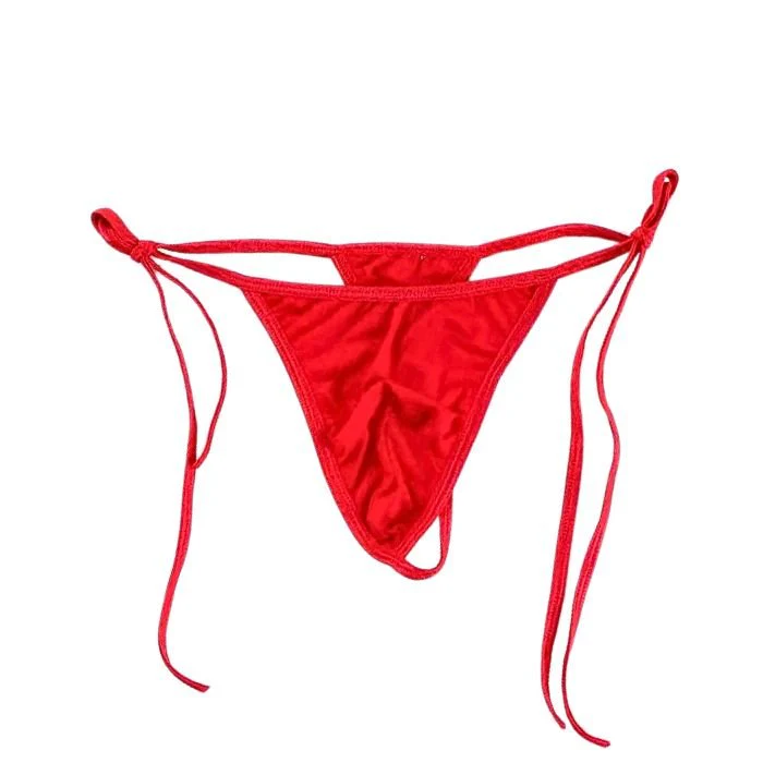 Side Tie G-String Thong Chastity Underwear for Men - Image 7