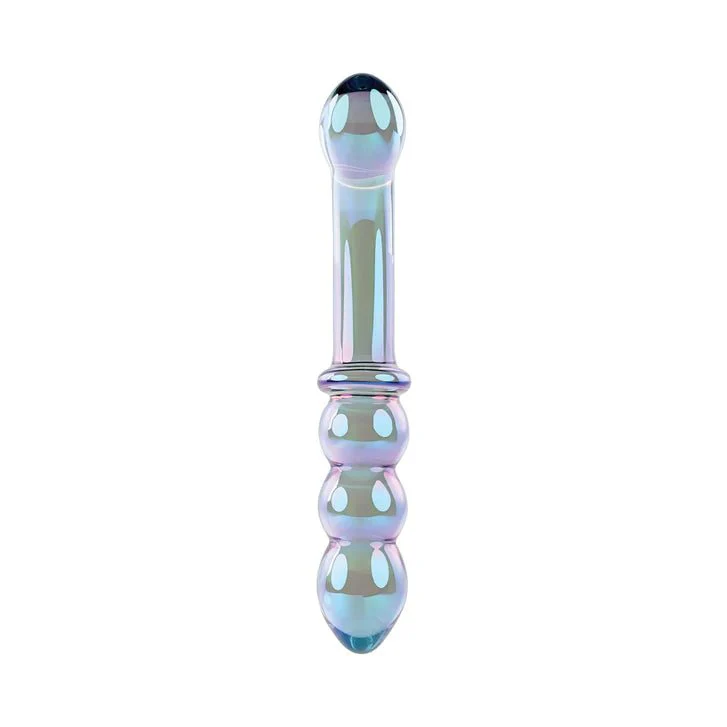 Gender X Lustrous Galaxy Dual-Ended Glass Dildo