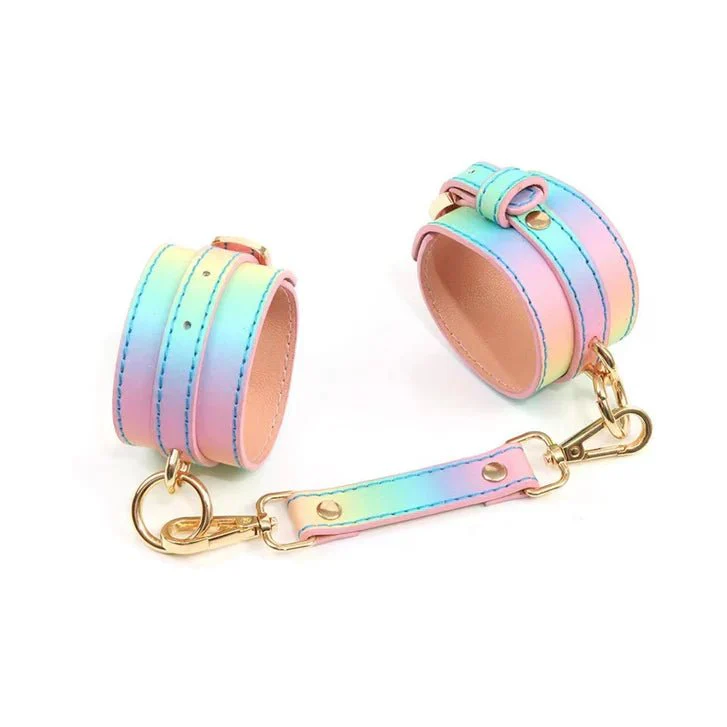 Hello, Sexy! Hot Bitch Iridescent BDSM Cuffs - Image 2
