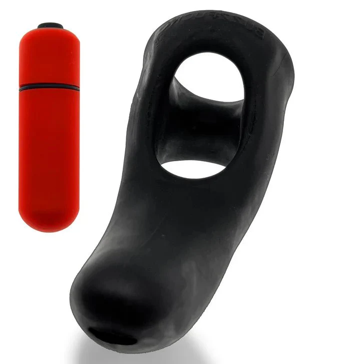 Hunkyjunk Buzzfuck Taint Vibrator with Cock & Ball Sling - Image 11