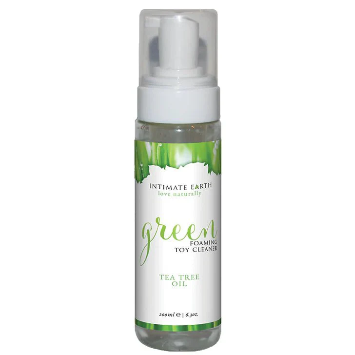 Intimate Earth Green Foaming Toy Cleaner with Tea Tree Oil - Image 2