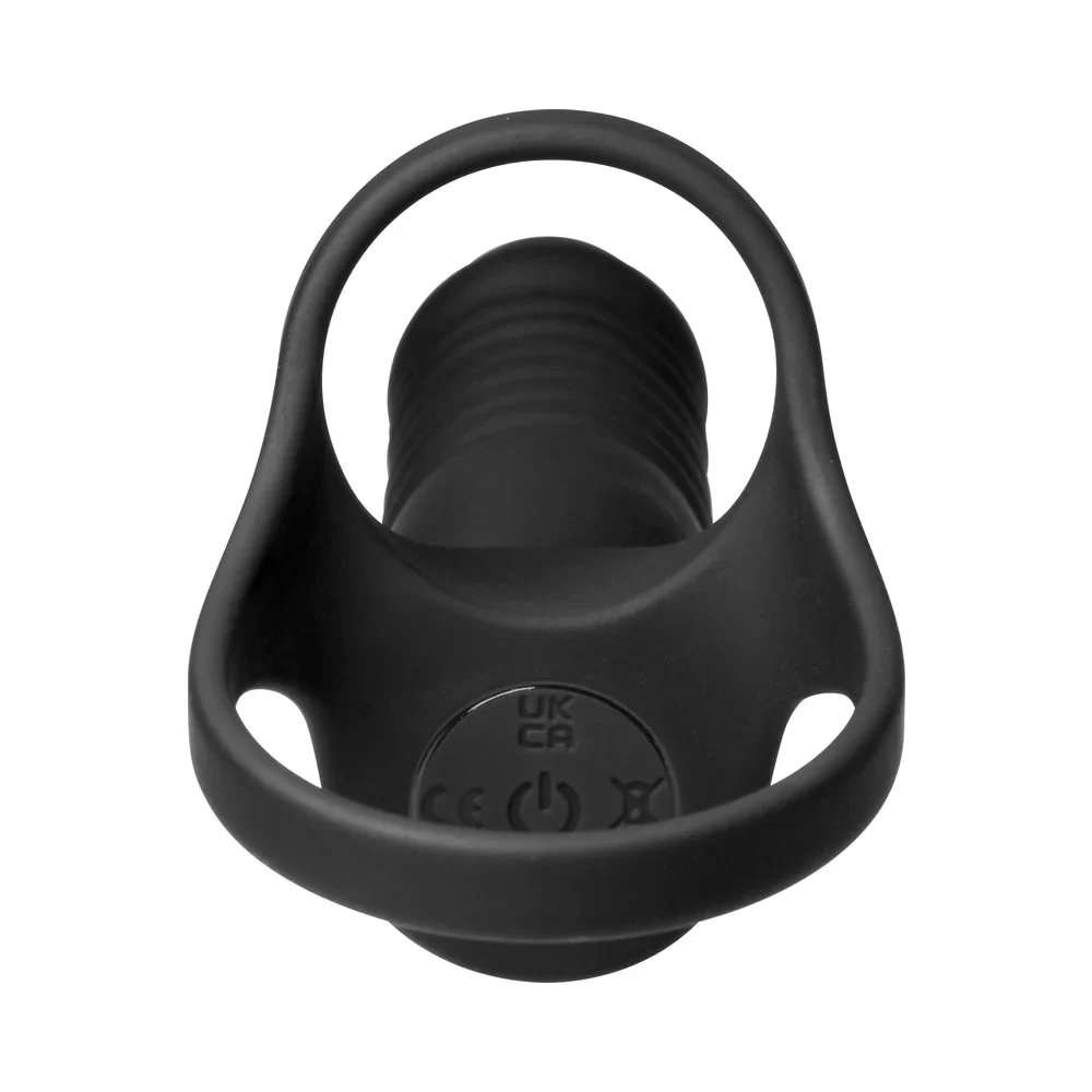JOCK Double Thrust Vibrating & Thrusting Double Penetration C-Ring - Image 5