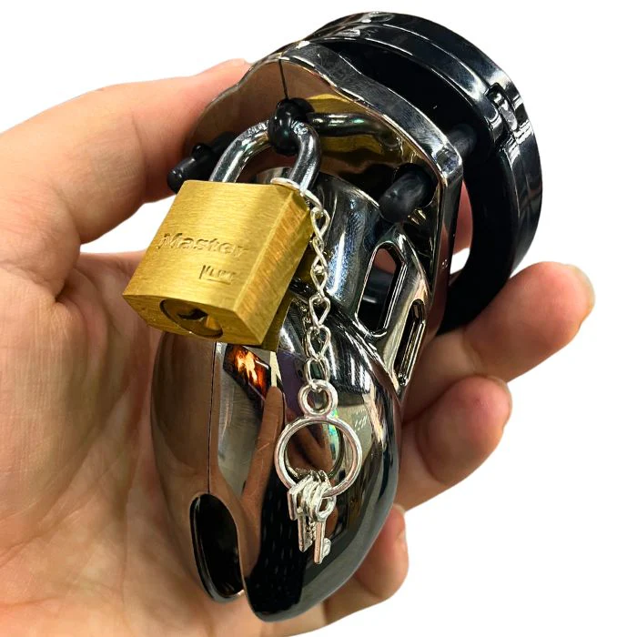 Dangling Miniature Keys Chastity Cage Charm - Image 2