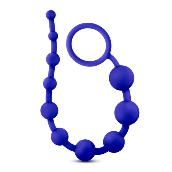Blush Luxe 10 Silicone Anal Beads - Image 3