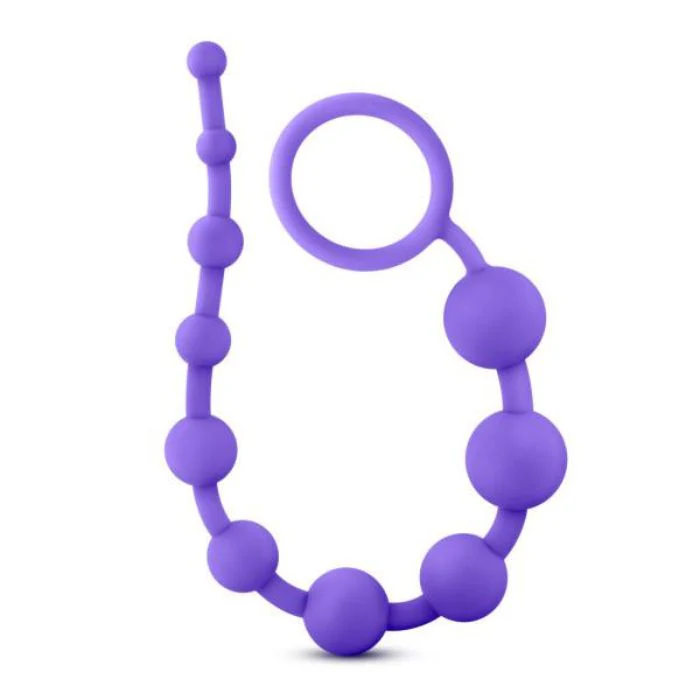 Blush Luxe 10 Silicone Anal Beads - Image 5