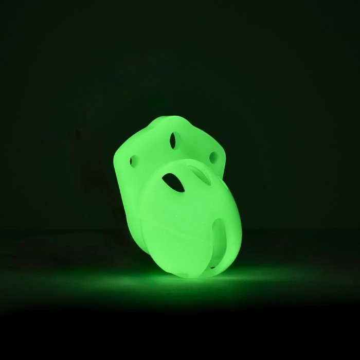 Mini-Me Glow-in-the-Dark Chastity Cock Cage