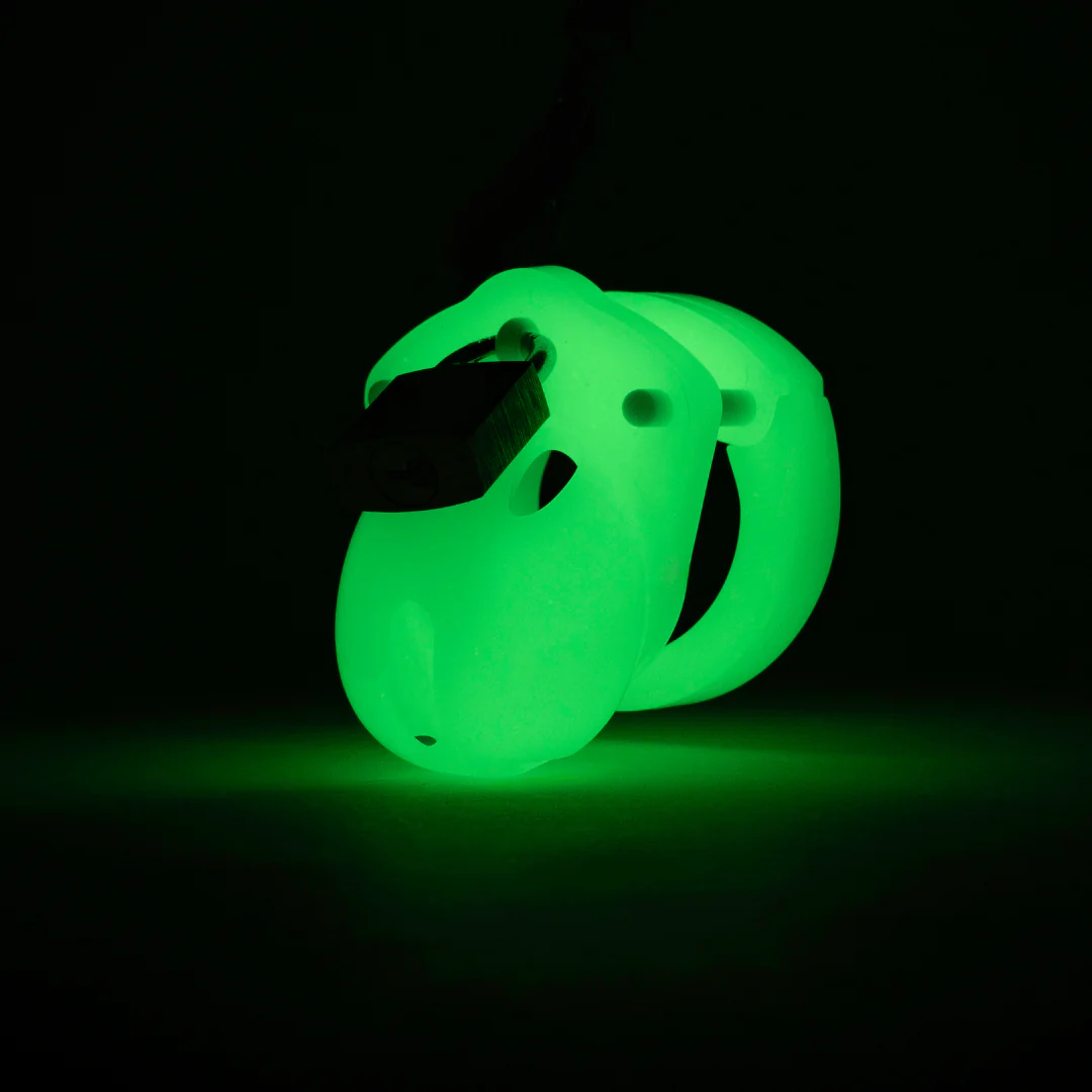Mini-Me Glow-in-the-Dark Chastity Cage Kit - Image 3