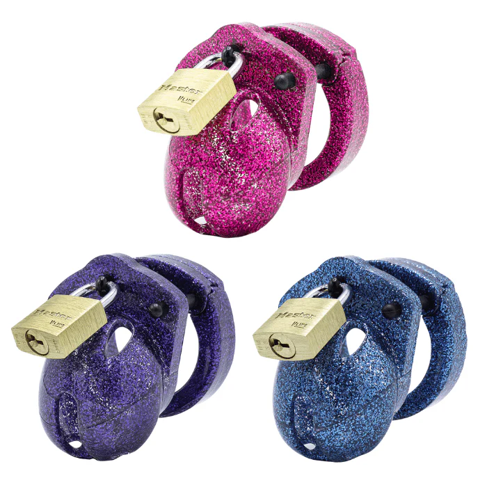 Mini-Me Glitter Chastity Cage Kit - Image 13