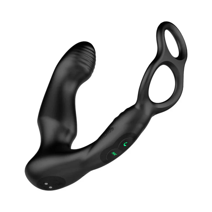Nexus Simul8 Prostate Massager with Cock + Ball Ring - Image 3