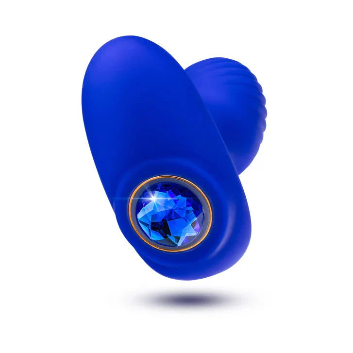 Oh My Gem Mystery Sapphire Vibrating Anal Plug - Image 2