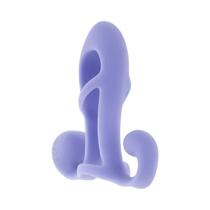 Playboy Fantasy Silicone Rechargeable Vibrating Cock Cage - Image 3