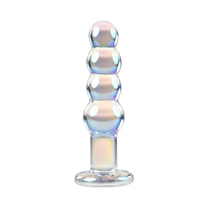 Playboy Jewels Beads Iridescent Glass Butt Plug - Image 3