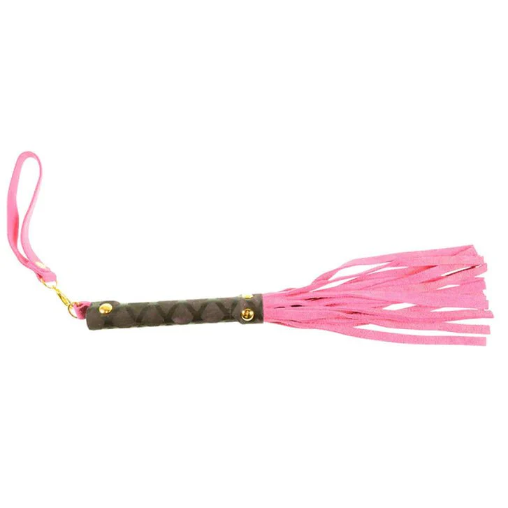 Ple'sur Genuine Leather 11" Mini BDSM Flogger - Image 3