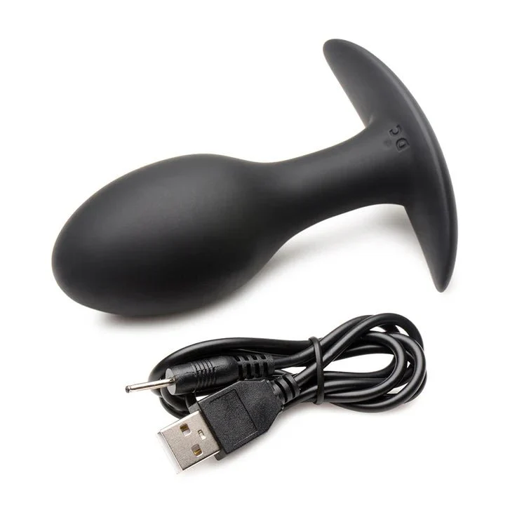 Rooster Rumbler Rechargeable Large Silicone Anal Vibrator Plug - Image 3