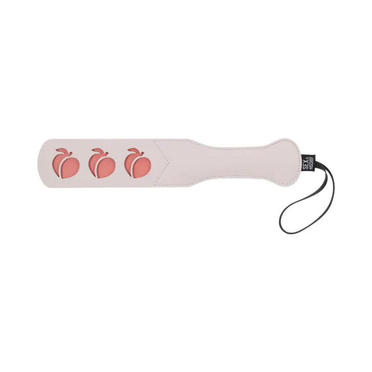 Sex & Mischief Peaches 'n CreaMe Imprint Spanking Paddle - Image 3