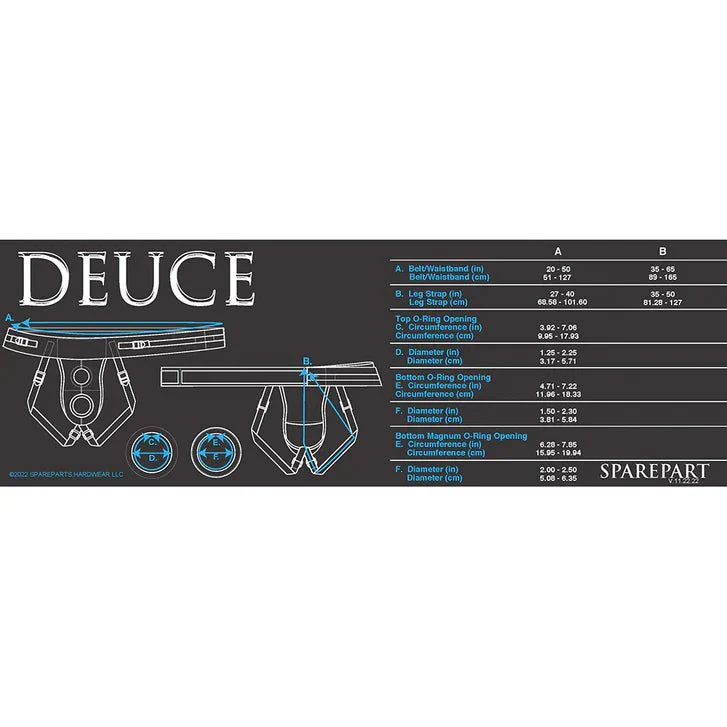 SpareParts Deuce Male Double Hole Strap On Harness - Image 4
