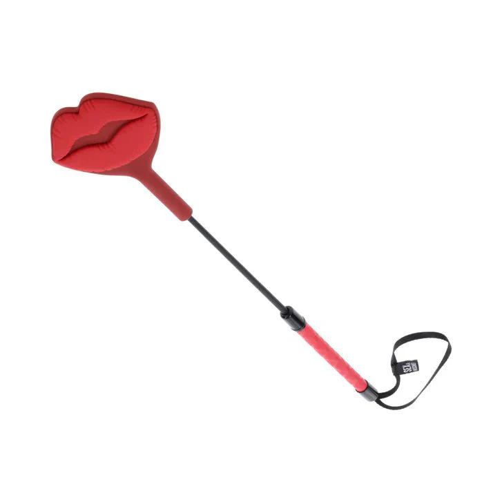 Sex & Mischief Ex's & Oh's Kiss Lips-Shaped Spanking Crop - Image 2