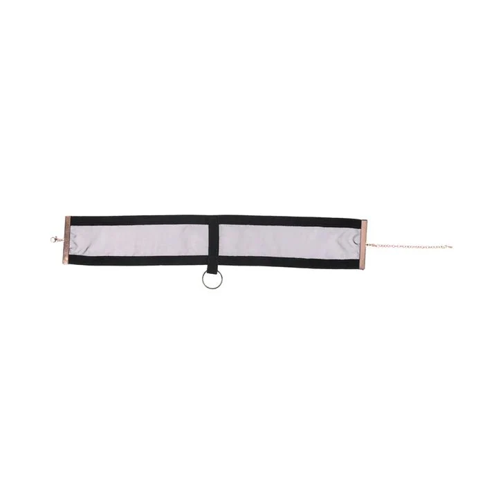 Sex & Mischief Sheer Black Choker-Style BDSM Collar - Image 5