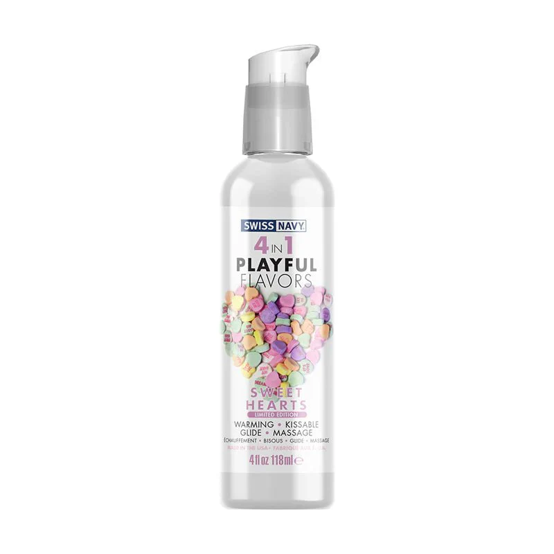 Swiss Navy 4 in 1 Sweet Hearts Lubricant