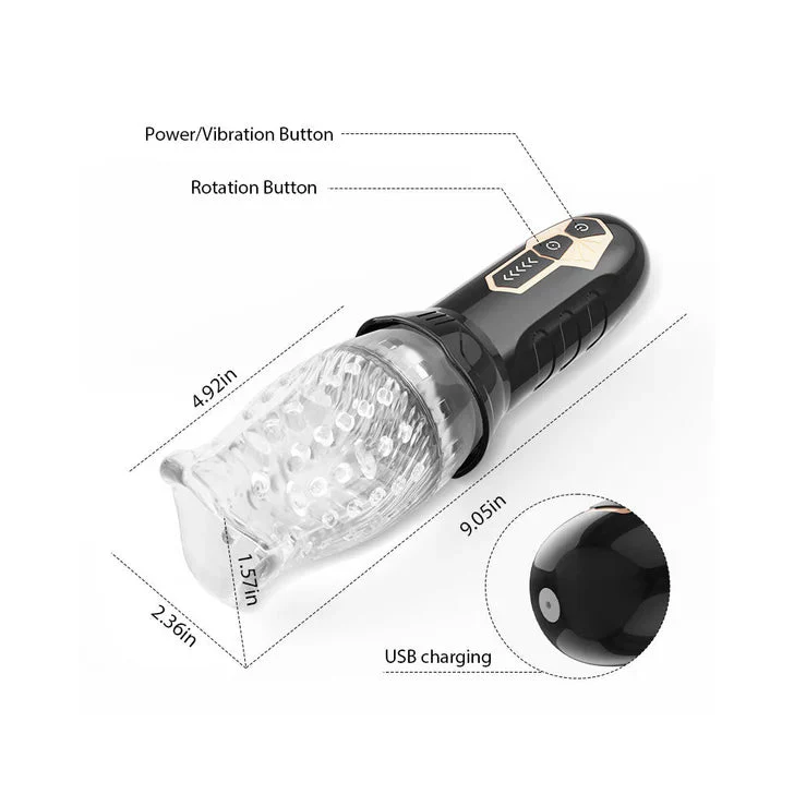 The Male Rose Gawk 3000 Handheld Penis Masturbator - Image 5