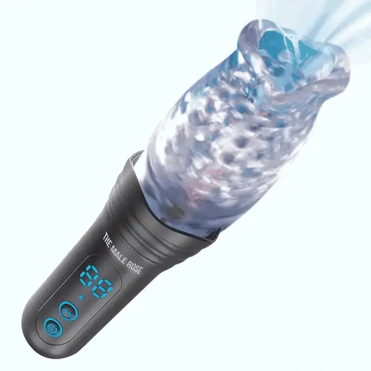 The Male Rose Pro Thrusting Rotating Penis Masturbator - Image 2