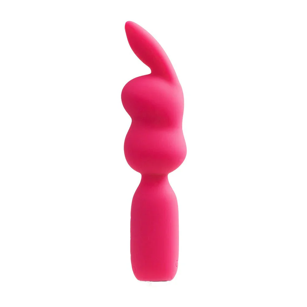 VeDO Hopper Bunny Rechargeable Silicone Mini Wand Vibrator - Image 4
